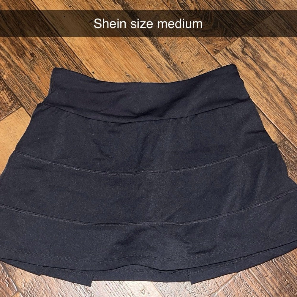 SHEIN Black Mini Skirt